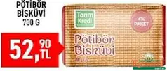TARIM KREDİ PETİBÖR BİSKÜVİ 700 G fiyat ve kampanya bilgisi